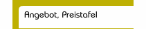 Angebot, Preistafel
